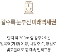 위파크일곡공원 역세권